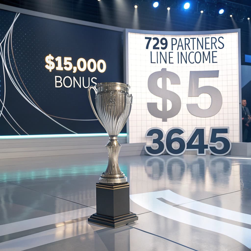 15,000$ Naqd Mukofot